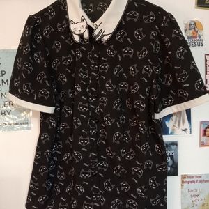 Hell Bunny kitty shirt size 2X